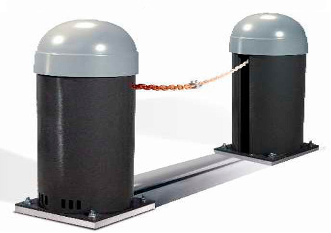 Barreras de cadena para control de accesos