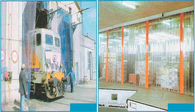 Puertas rápidas de lona