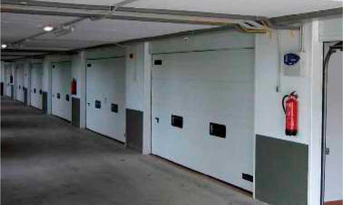 Puertas seccionales automáticas en Vizcaya